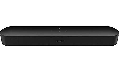 Sonos Beam Smart Soundbar, černý – Kompaktní TV soundbar pro televizi a streamování hudby s WiFi, hlasové ovládání Alexa, Google Assistant a HDMI ARC – Hudba a TV reproduktor kompatibilní s AirPlay – EDV-Guru (Guru e.U.)