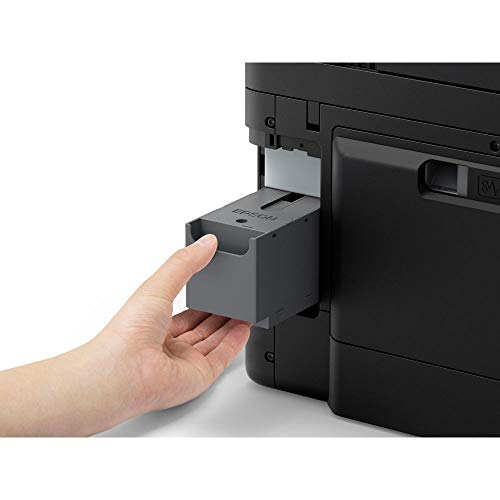 Epson Workforce Pro WF-4830DTWF 4-in-1 Business Tintenstrahl-Multifunktionsgerät (Drucker, Scanner, Kopierer, Fax, ADF, WiFi, Ethernet, NFC, Full-Duplex, Einzelpatronen, DIN A4) schwarz - EDV-Guru (Guru e.U.)
