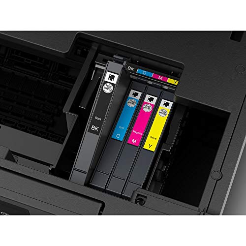 Epson Workforce Pro WF-4830DTWF 4-in-1 Business Tintenstrahl-Multifunktionsgerät (Drucker, Scanner, Kopierer, Fax, ADF, WiFi, Ethernet, NFC, Full-Duplex, Einzelpatronen, DIN A4) schwarz - EDV-Guru (Guru e.U.)