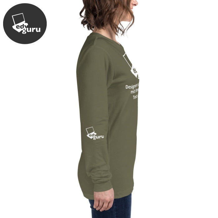 Long-sleeved unisex t-shirt