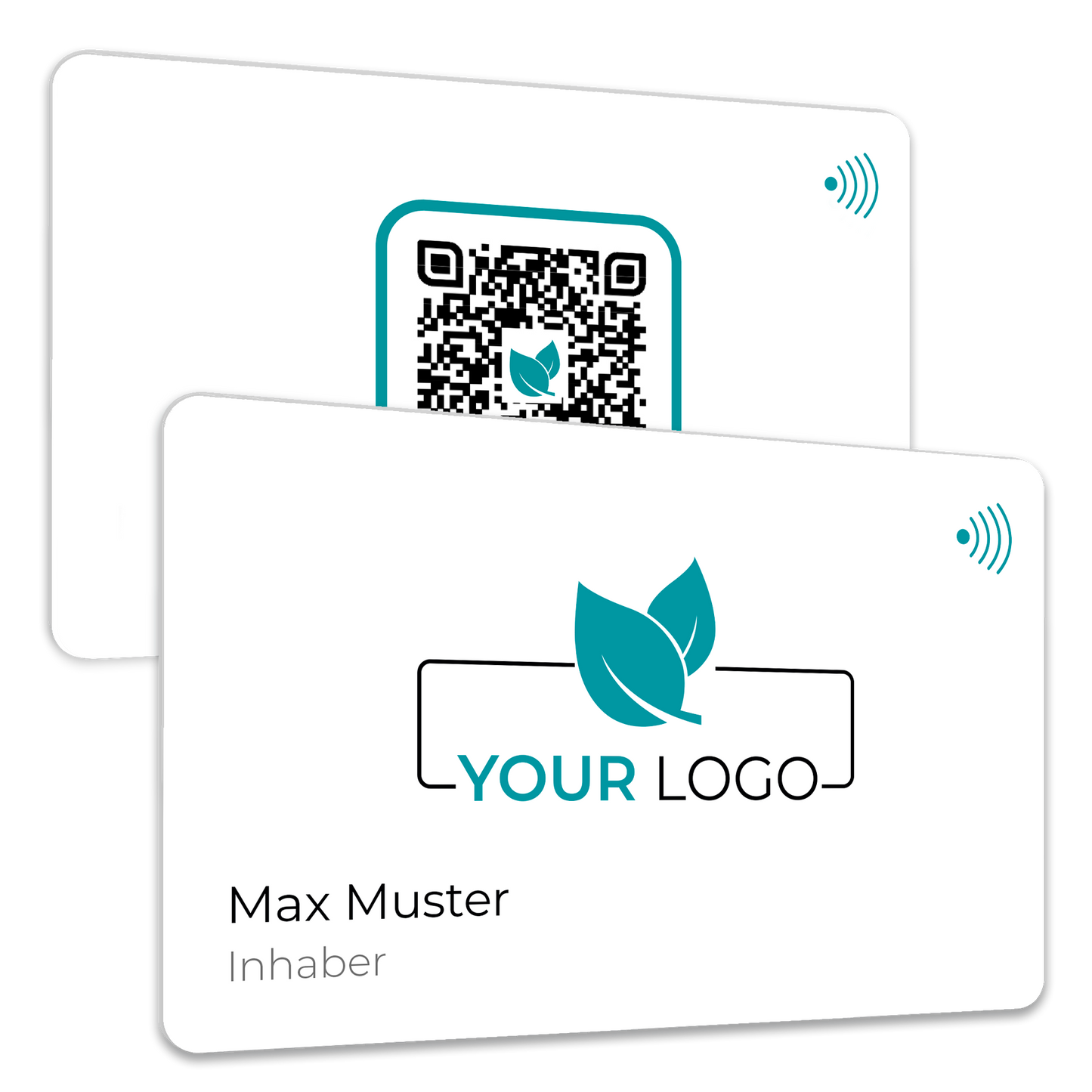 personalisierbare Smartcard - Digitale Visitenkarte - NFC - QR Code - EDV-Guru (Guru e.U.)