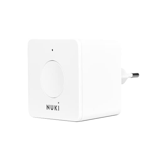 Nuki Bridge, WLAN Bridge, rozšíření pro Smart Lock & Opener, umožňuje připojení WLAN, zamykání Smart Lock na dálku, rozšíření pro Smart Lock, Alexa, HomeKit, Google, bílá - EDV-Guru (Guru e.U.)