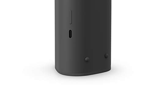 Sonos Roam WLAN e alto-falante Bluetooth, preto - Alto-falante à prova d'água com controle de voz Alexa, Google Assistant e AirPlay 2 - Caixa de música externa sem fio com bateria para streaming de música - EDV-Guru (Guru e.U.)