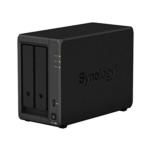 Synology DS720+ 8 TB 2-kieszeniowy komputer stacjonarny NAS, zainstalowany z 2 dyskami twardymi Seagate IronWolf o pojemności 4 TB — EDV-Guru (Guru e.U.)