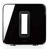 Sonos Sub, black - Powerful WLAN subwoofer for dynamic & deep bass for all Sonos speakers - Elegant multiroom subwoofer for first-class sound - EDV-Guru (Guru e.U.)