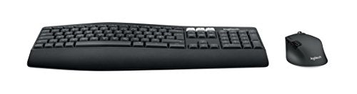 Logitech MK850 Performance Kabelloses Tastatur-Maus-Set, Bluetooth & 2.4 GHz Verbindung via USB-Empfänger, Multi-Device, 24 bis 36-Monate Akkuleistung, Handballenauflage, Deutsches QWERTZ-Layout - EDV-Guru (Guru e.U.)