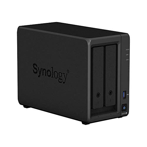 Synology DS720+ 8 TB 2-kieszeniowy komputer stacjonarny NAS, zainstalowany z 2 dyskami twardymi Seagate IronWolf o pojemności 4 TB — EDV-Guru (Guru e.U.)