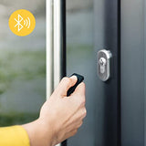 Nuki Fob, elektrikli kapı açıcı, bir düğmeye dokunarak kilitleme, Nuki Smart Lock için uzatma, elektronik kapı kilidi, otomatik kapı açıcı, Bluetooth anahtarlık, Nuki Smart Home - EDV-Guru (Guru e.U.)