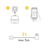 Nuki Bridge, WLAN Bridge, rozšíření pro Smart Lock & Opener, umožňuje připojení WLAN, zamykání Smart Lock na dálku, rozšíření pro Smart Lock, Alexa, HomeKit, Google, bílá - EDV-Guru (Guru e.U.)