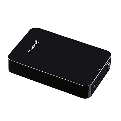 Intenso 6031516 Bellek 8 TB Merkezi harici sabit sürücü (8,9 cm (3,5 inç), 5400 rpm, 32 MB önbellek, USB 3.0) siyah - EDV-Guru (Guru e.U.)
