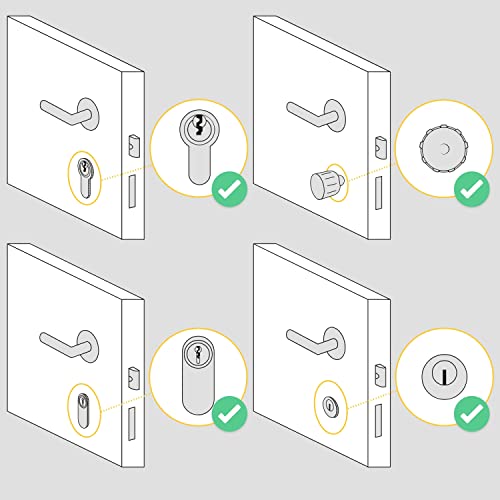 Nuki Smart Lock 3.0, slim deurslot voor sleutelloze toegang zonder ombouw, achteraf te monteren elektronisch deurslot, AV-TEST gecertificeerd, wit - EDV-Guru (Guru e.U.)