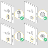 Nuki Smart Lock 3.0, slim deurslot voor sleutelloze toegang zonder ombouw, achteraf te monteren elektronisch deurslot, AV-TEST gecertificeerd, wit - EDV-Guru (Guru e.U.)