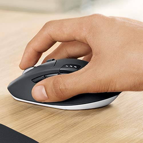 Logitech MK850 Performance Kabelloses Tastatur-Maus-Set, Bluetooth & 2.4 GHz Verbindung via USB-Empfänger, Multi-Device, 24 bis 36-Monate Akkuleistung, Handballenauflage, Deutsches QWERTZ-Layout - EDV-Guru (Guru e.U.)