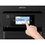 Epson Workforce Pro WF-4830DTWF 4-in-1 Business Tintenstrahl-Multifunktionsgerät (Drucker, Scanner, Kopierer, Fax, ADF, WiFi, Ethernet, NFC, Full-Duplex, Einzelpatronen, DIN A4) schwarz - EDV-Guru (Guru e.U.)