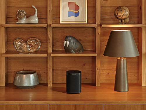 Sonos One SL negru - Difuzor inteligent All-In-One (difuzor WiFi puternic cu control prin aplicație și AirPlay 2 - difuzor multiroom pentru streaming nelimitat de muzică), fără control vocal - EDV-Guru (Guru e.U.)
