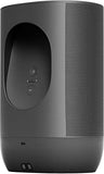 Sonos Move Smart Speaker (waterdichte WiFi- en Bluetooth-luidspreker met Alexa-spraakbediening, Google Assistant en AirPlay 2 - draadloze buitenmuziekdoos met batterij voor muziekstreaming) zwart - EDV-Guru (Guru e.U.)