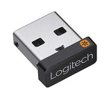 Logitech Unifying USB-Empfänger, Kabellose 2.4 GHz Verbindung, Kompatibel mit Logitech Unifying Mäusen und Tastaturen, Verbindet bis zu 6 Geräte Gleichzeitig, PC/Mac - Schwarz - EDV-Guru (Guru e.U.)