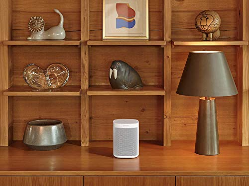 Sonos One SL All-In-One Smart Speaker (difuzor WiFi puternic cu control aplicație și AirPlay 2 - difuzor multiroom pentru streaming nelimitat de muzică) alb, fără control vocal - EDV-Guru (Guru e.U.)