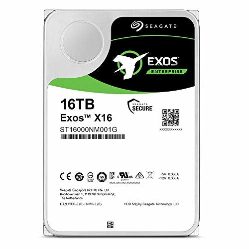 16 TB Seagate ST16000NM001G Exos