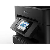 Epson Workforce Pro WF-4830DTWF 4-in-1 Business Tintenstrahl-Multifunktionsgerät (Drucker, Scanner, Kopierer, Fax, ADF, WiFi, Ethernet, NFC, Full-Duplex, Einzelpatronen, DIN A4) schwarz - EDV-Guru (Guru e.U.)