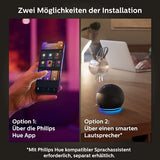 Philips Hue White & Col. Amb. E27 LED lámpa indítókészlet 2db-os intelligens gomb, 16 millió szín, szabályozható, alkalmazáson keresztül vezérelhető, kompatibilis az Amazon Alexával (Echo, Echo Dot) - EDV-Guru (Guru e.U.)