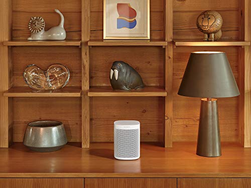 Sonos One SL All-In-One Smart Speaker (difuzor WiFi puternic cu control aplicație și AirPlay 2 - difuzor multiroom pentru streaming nelimitat de muzică) alb, fără control vocal - EDV-Guru (Guru e.U.)