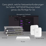 NETGEAR GS108GE LAN 交换机 8 端口网络交换机（即插即用千兆位交换机 LAN 分配器、LAN 分配器、以太网集线器、无风扇金属外壳、ProSAFE 终身保修） - EDV-Guru (Guru e.U.)