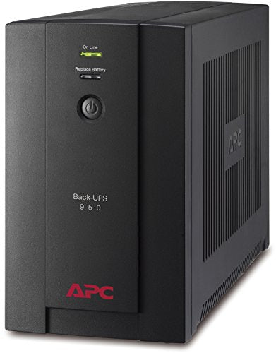 APC Back-UPS BX - BX950U-GR - Alimentation sans interruption 950VA (AVR, 4 sorties Schuko, USB, logiciel d'arrêt) - EDV-Guru (Guru e.U.)