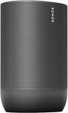 Sonos Move Smart Speaker (waterdichte WiFi- en Bluetooth-luidspreker met Alexa-spraakbediening, Google Assistant en AirPlay 2 - draadloze buitenmuziekdoos met batterij voor muziekstreaming) zwart - EDV-Guru (Guru e.U.)