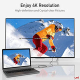 Câble uni USB C vers HDMI 4K [Tresse, alliage d'aluminium] Câble USB Type C vers HDMI (compatible Thunderbolt 3) compatible avec iPad Pro/Air, MacBook, Galaxy, Huawei P40 etc. - 1,8 m - EDV-Guru (Guru e.U.)
