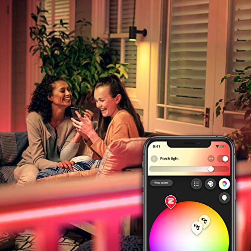 Philips Hue White & Col. Amb. Zewnętrzna listwa oświetleniowa 5m, 1650 lm, ściemnialna, 16 milionów kolorów, sterowana za pomocą aplikacji, kompatybilna z Amazon Alexa (Echo, Echo Dot) - EDV-Guru (Guru e.U.)