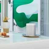 Set Sonos One Smart Speaker da 2 stanze, bianco / nero - Altoparlanti WiFi intelligenti con controllo vocale Alexa e AirPlay - Due altoparlanti multiroom per streaming musicale illimitato - EDV-Guru (Guru e.U.)