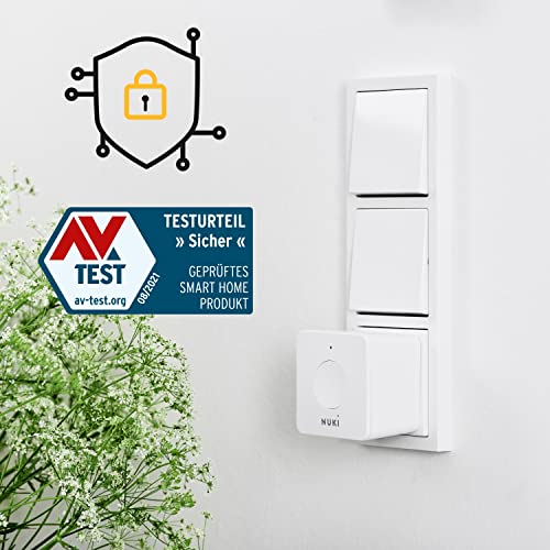 Nuki Bridge, WLAN Bridge, rozšíření pro Smart Lock & Opener, umožňuje připojení WLAN, zamykání Smart Lock na dálku, rozšíření pro Smart Lock, Alexa, HomeKit, Google, bílá - EDV-Guru (Guru e.U.)