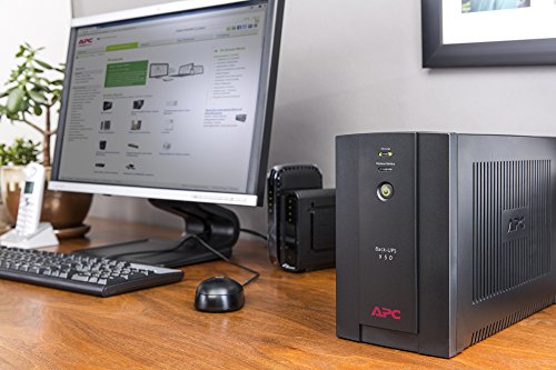 APC Back-UPS BX - BX950U-GR - Alimentation sans interruption 950VA (AVR, 4 sorties Schuko, USB, logiciel d'arrêt) - EDV-Guru (Guru e.U.)