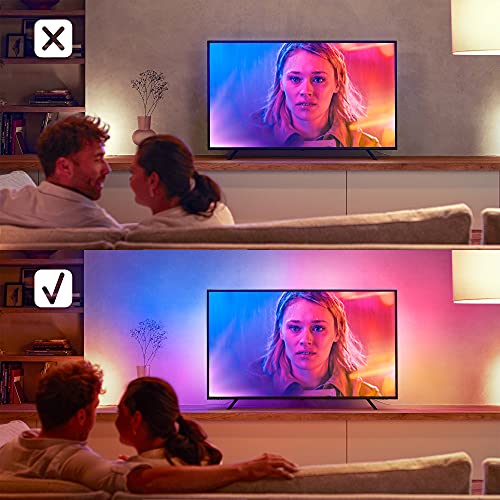 PHILIPS Hue Play Gradient Faixa de luz de 65 polegadas 16 milhões de cores - EDV-Guru (Guru e.U.)