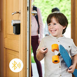 Nuki Fob, elektrikli kapı açıcı, bir düğmeye dokunarak kilitleme, Nuki Smart Lock için uzatma, elektronik kapı kilidi, otomatik kapı açıcı, Bluetooth anahtarlık, Nuki Smart Home - EDV-Guru (Guru e.U.)