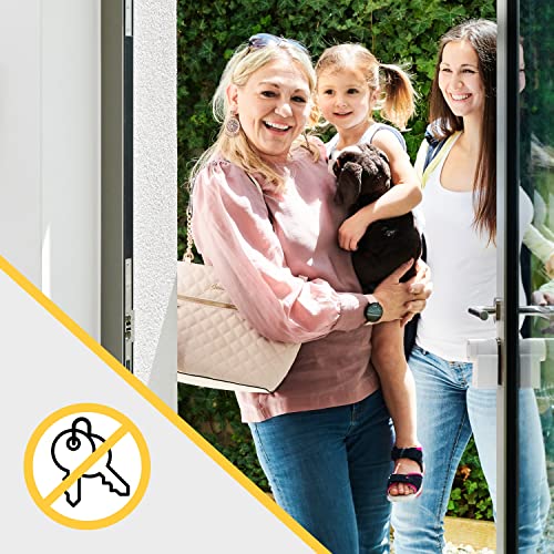 Nuki Smart Lock 3.0, slim deurslot voor sleutelloze toegang zonder ombouw, achteraf te monteren elektronisch deurslot, AV-TEST gecertificeerd, wit - EDV-Guru (Guru e.U.)