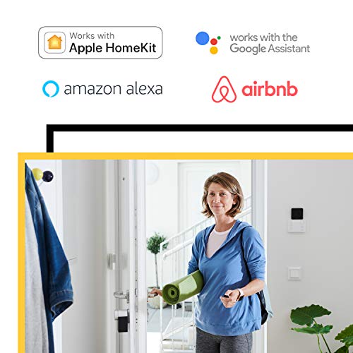 Nuki Fob, elektrikli kapı açıcı, bir düğmeye dokunarak kilitleme, Nuki Smart Lock için uzatma, elektronik kapı kilidi, otomatik kapı açıcı, Bluetooth anahtarlık, Nuki Smart Home - EDV-Guru (Guru e.U.)