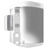Vogels SOUND 4201 luidspreker muurbeugel voor Sonos One (SL) en Play:1, max. 5 kg, kantelbaar -30°/+30°, zwenkbaar tot 70° (links/rechts), wit, 1 beugel - EDV-Guru (Guru e.U.)