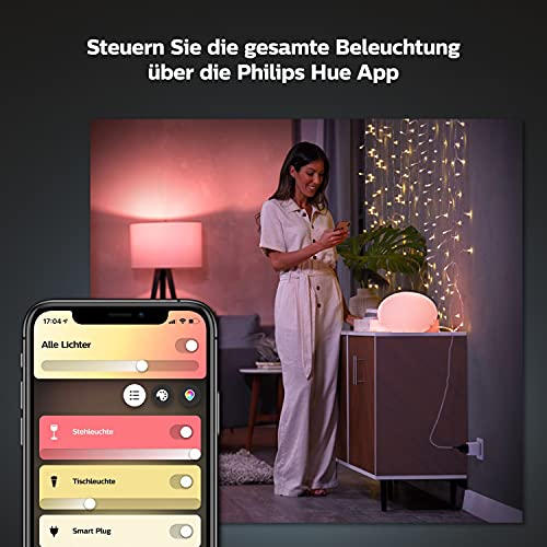 Philips Hue Smart Plug, enchufe inteligente, compatible con Amazon Alexa (Echo, Echo Dot), blanco - EDV-Guru (Guru e.U.)