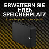 Disco rígido externo Seagate Expansion Desktop de 18 TB, 3,5 polegadas, USB 3.0, PC e notebook, 2 anos de serviço de resgate de dados, número do modelo: STKP18000402 - EDV-Guru (Guru e.U.)