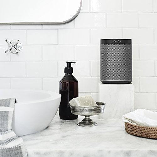 Sonos Play:1 Akıllı Hoparlör (sınırsız müzik akışı için kompakt ve güçlü WLAN hoparlör - neme dayanıklı çok odalı hoparlör) siyah - EDV-Guru (Guru e.U.)