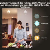 Philips Hue White & Col. Amb. E27 LED lámpa indítókészlet 2db-os intelligens gomb, 16 millió szín, szabályozható, alkalmazáson keresztül vezérelhető, kompatibilis az Amazon Alexával (Echo, Echo Dot) - EDV-Guru (Guru e.U.)
