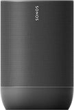 Sonos Move Smart Speaker (waterdichte WiFi- en Bluetooth-luidspreker met Alexa-spraakbediening, Google Assistant en AirPlay 2 - draadloze buitenmuziekdoos met batterij voor muziekstreaming) zwart - EDV-Guru (Guru e.U.)