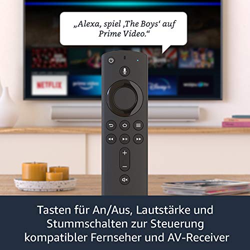 FireTVStick z pilotem głosowym Alexa (z przyciskami sterowania telewizorem) | Urządzenie do przesyłania strumieniowego HD - EDV-Guru (Guru e.U.)