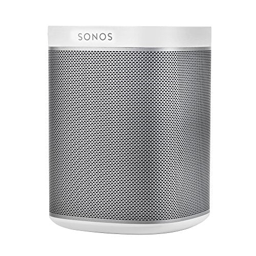Sonos Play:1 Smart Speaker (compacte en krachtige WiFi-luidspreker voor onbeperkt muziekstreamen - vochtbestendige multiroom-luidspreker) wit - EDV-Guru (Guru e.U.)