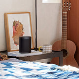 Set Sonos One Smart Speaker da 2 stanze, bianco / nero - Altoparlanti WiFi intelligenti con controllo vocale Alexa e AirPlay - Due altoparlanti multiroom per streaming musicale illimitato - EDV-Guru (Guru e.U.)