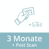 FIRMENADRESSE + POST SCAN 3 Monate | 95 € pro Monat - EDV-Guru (Guru e.U.)