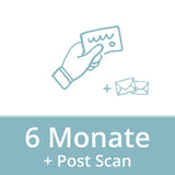 ADRESA SPOLEČNOSTI + POST SCAN 6 měsíců | 85 € za měsíc - EDV-Guru (Guru e.U.)