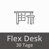 FLEX DESK 30 days | Redeemable for 6 months - EDV-Guru (Guru e.U.)